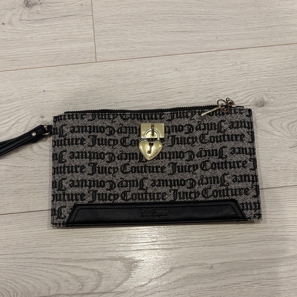Juicy Couture Accessories - Juicy Couture Black and White Clutch